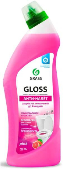 Средство чистящее "Gloss  pink" (флакон 750 мл) 125543