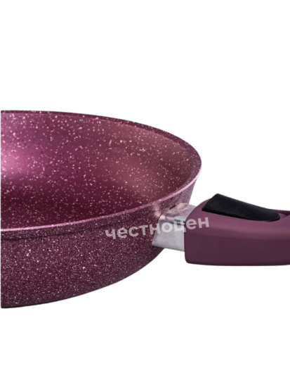 Сковорода 260мм со съемной ручкой, со стеклянной крышкой, АП (Mystery),"Trendy Style" OZ-263tsm