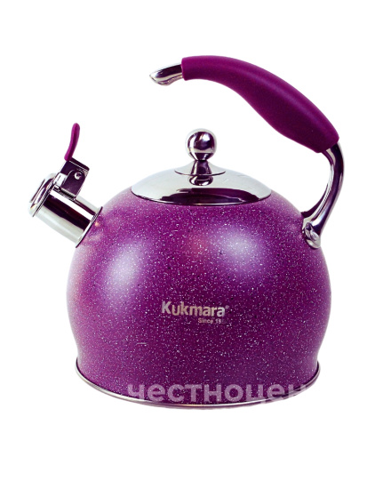 Чайник из нержавеющей стали, со свистком,3л, MYSTERY Ч-02