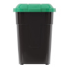 Бак для мусора 65л на колес зеленый М4663