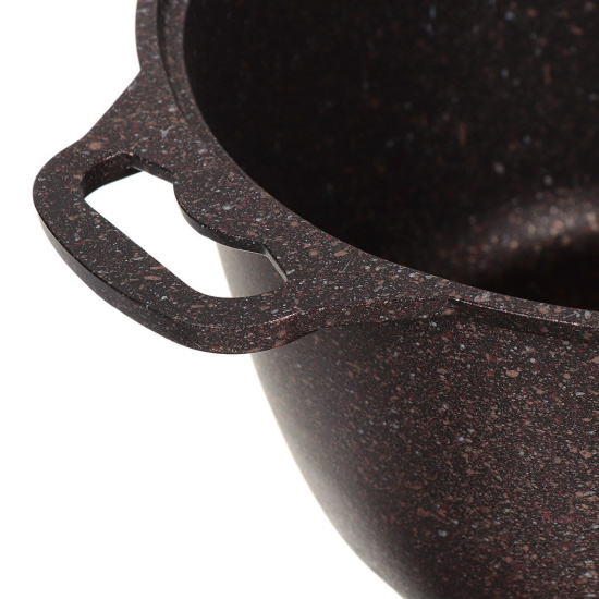 Кастрюля 6,0л со ст/кр АП линия "Granit ultra" (red) кга62а