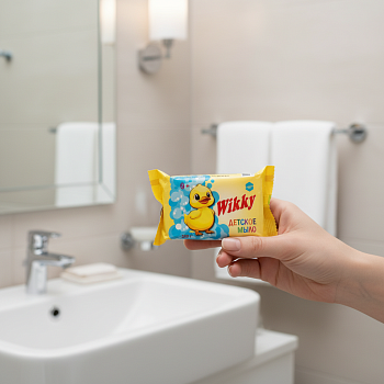 Мыло Детское 200гр Wikky 
