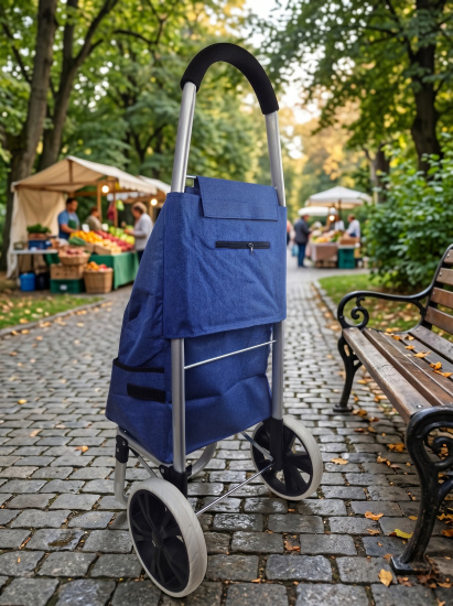 Сумка на колесах хозяйственная OLS-10873-4