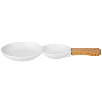МЕНАЖНИЦА LEFARD "NATIVE" 2 СЕК. С ДЕРЕВ. РУЧКОЙ 33,5*14*2,3 СМ (КОР=36ШТ.) (761-089)