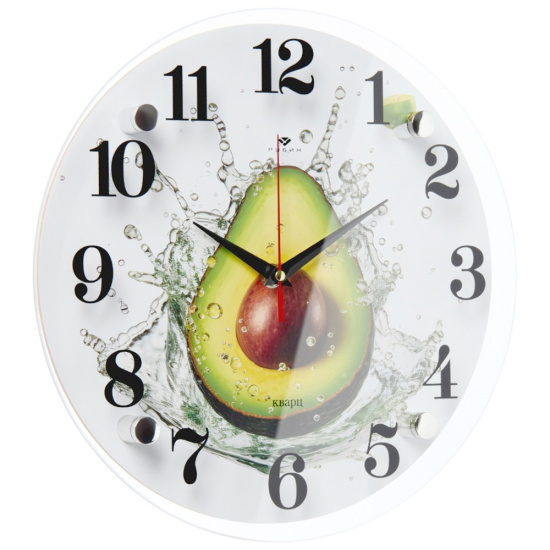 3030-043 Часы настенные "Авокадо" Рубин