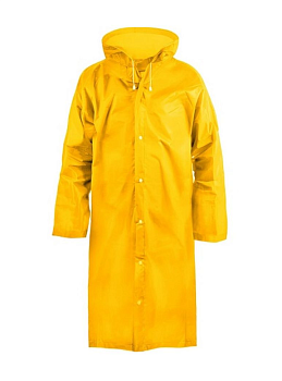 Дождевик желтый с капюшоном (на кнопках) EVA005Y 127 273 Дождевик желтый с капюшоном (на кнопках) EVA005Y 127 273