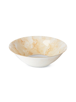Салатник 27см МАРБЛ БЕЖ Q7490,,