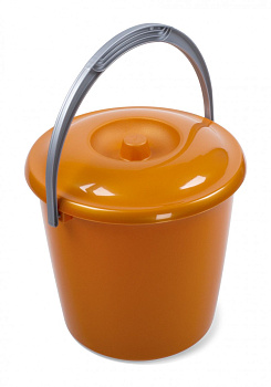 Ведро "Соло" 7л с крышкой С632КОРЖ