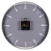 3000-002 Часы настенные круг d=30см, корпус серый+белый, светящиеся в темноте, "Классика",  Рубин,,