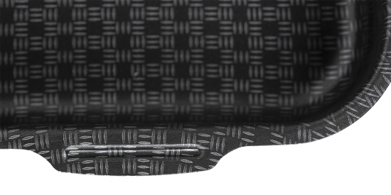 60632514 Противень 190*250мм, б/кр внутр. полихромное покрытие "Кружево"