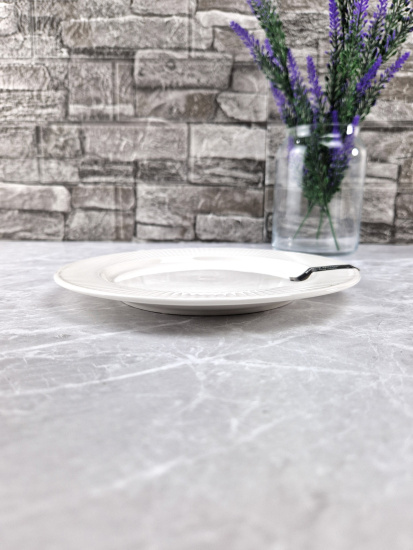 Тарелка плоская 19см Lance Белье (фарфор) OLS-DM-71