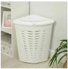 Корзина д/белья 45л угловая (белый) М1546