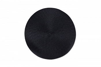 Салфетка "Терра" П-002-01, черный, D=38 см,,