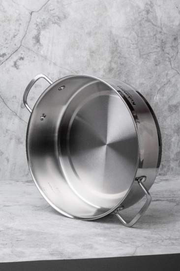 Мантоварка-пароварка 5,0 литров, диаметром 28см, со стеклянной крышкой STM502803sbG