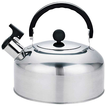 Чайник для плиты 2,0л нержавеющая сталь Casual 004259 со свистком 