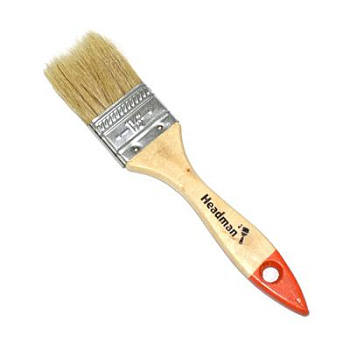 Кисть малярная плоская "Basic" нат.щетина 1,5" (682-003) 