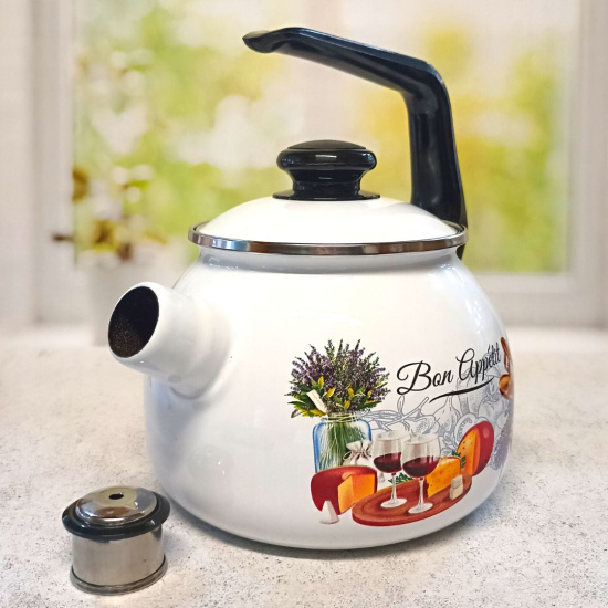 Чайник для плиты 2,5 л "Пикник" С-2711АП/4Рч