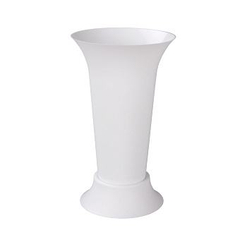 Ваза д/цветов под срезку Д185мм,В310мм (белый) М5350