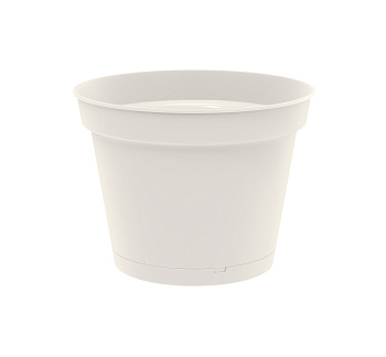 Горшок для цветов "Mint" D120мм 0,7л с поддоном (светло-бежевый) 221611825/01