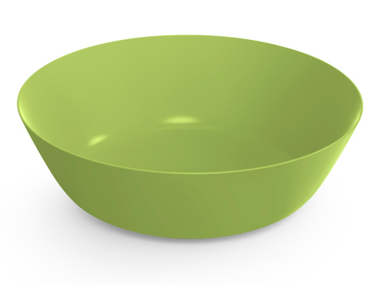 Тарелка глубокая "Натура" d170мм оливковая С946ОЛВ