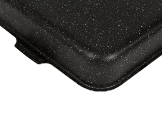 Противень 190х250 мм, 2 цельн. руч., б/кр, а/п. Easy Stone. Алюминий марки А5 6325152