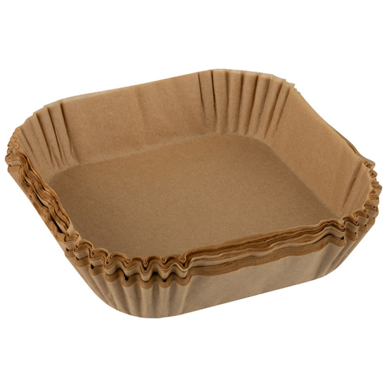 Бумага универсальная FRITTA (для фритюра, аэрогриля, выпечки) квадрат,16*16*4,5 см (100 шт) 111265