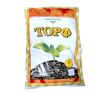 Торф 10л (цветн. уп)