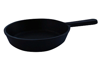 Сковорода порционная с чугунной ручкой 145*30 ч1430