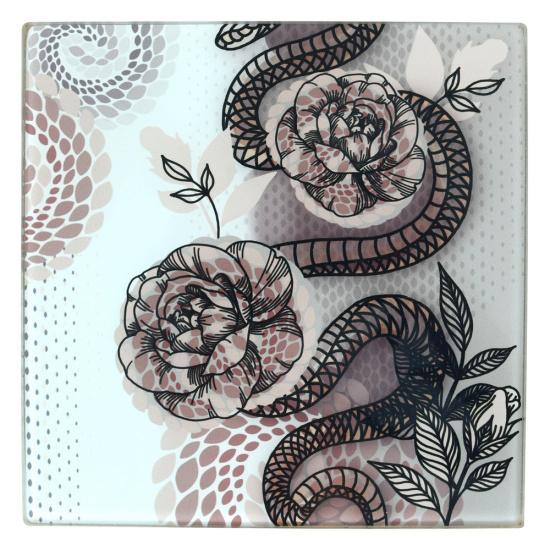 Доска разделочная. Подставка под горячее "Тайны джунглей" VL88-502