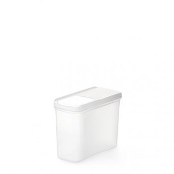 Емкость для сыпучих продуктов "Лайн" 1,5л (белый) М9003