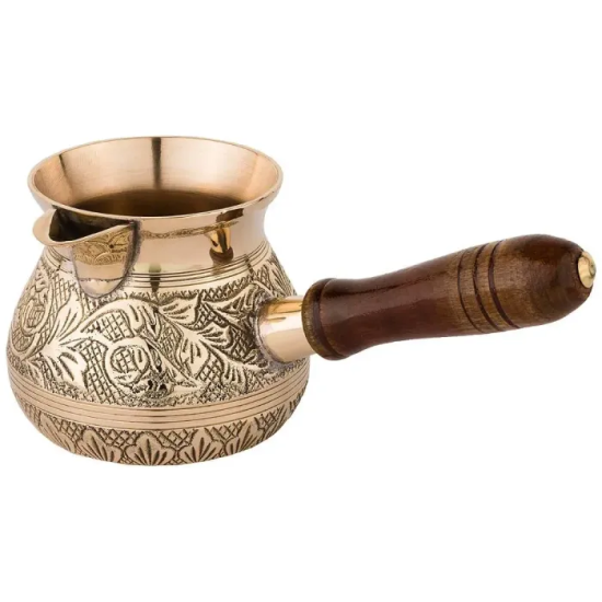 Турка резная латунь 250мл (733-116)