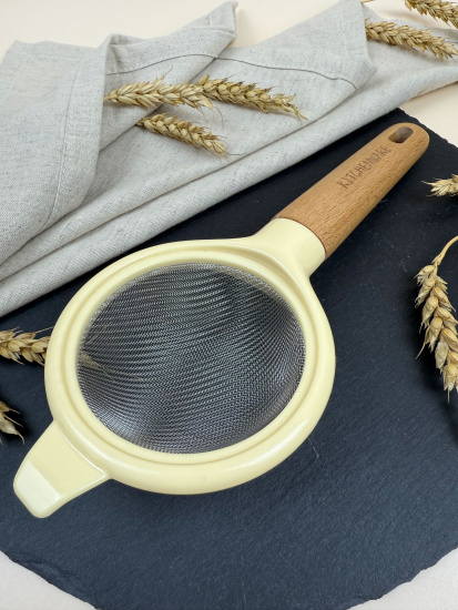 Сито с деревянной ручкой Kitchenware OLS-414-3