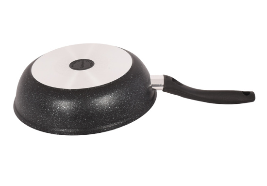 Сковорода 260/60 мм с ручкой,антипригарное покрытие (темный мрамор) смт262а Сковорода 260/60 мм с ручкой,антипригарное покрытие (темный мрамор) смт262а