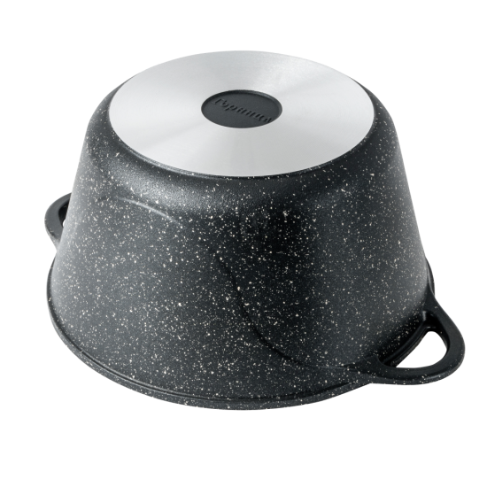 Кастрюля 3л. Гранит лит/руч. с кр. (п/у), к2433аг