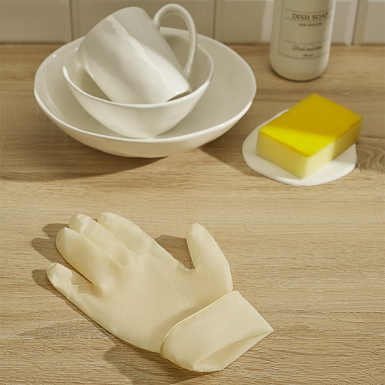 VETTA Набор перчаток 10 шт, латекс, р-р M 447-029