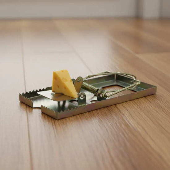 Мышеловка металлическая 8,5*15,5см ID1119