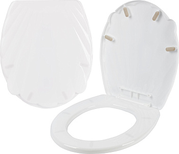 Сиденье для унитаза Keeplex Light 41,9х36,3х4,5см белое облако KL260112048