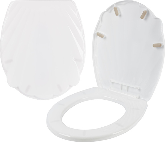 Сиденье для унитаза Keeplex Light 41,9х36,3х4,5см белое облако KL260112048