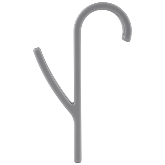 Набор крючков на полотенцесушитель (4 шт), 9,6*2,5*3 см, серый 109690
