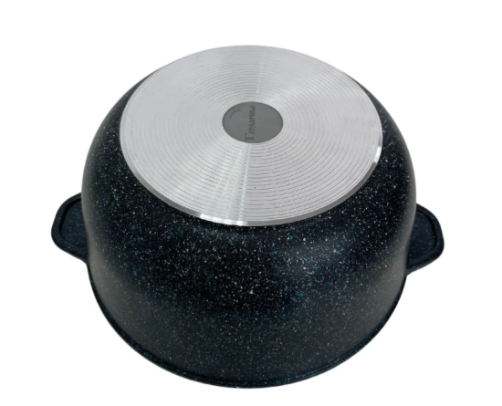 Кастрюля-казан с а/п с крышкой, 3 литра, Серия "Мегалит 14" ТМ "ГАРДАРИКА" 1703-14-10