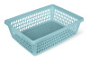 Корзина для хранения "Велетта" 38х28х11см бирюзовая С714БИР