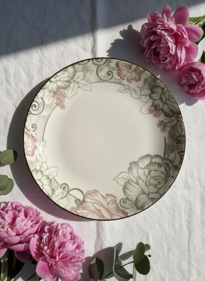 Тарелка 20см "Розали" OLS-160-21
