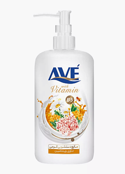 Мыло крем-жидкое 450гр Молоко и мед "AVE"