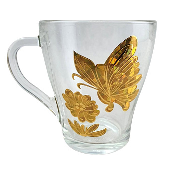 Кружка 250мл Бабочка 3D 1649/55SL