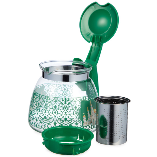 ЗАВАРОЧНЫЙ ЧАЙНИК AGNESS С ФИЛЬТРОМ "СУРА"  900 МЛ. (885-116)