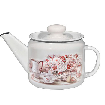 Чайник для плиты 1,0л С-2707П2/4Рч Летний этюд