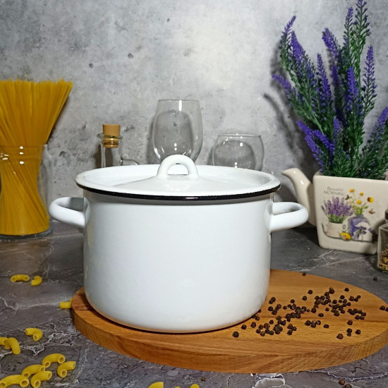 Кастрюля 2,9л цил белосн. 2с16/1 Кастрюля 2,9л цил белосн. 2с16/1