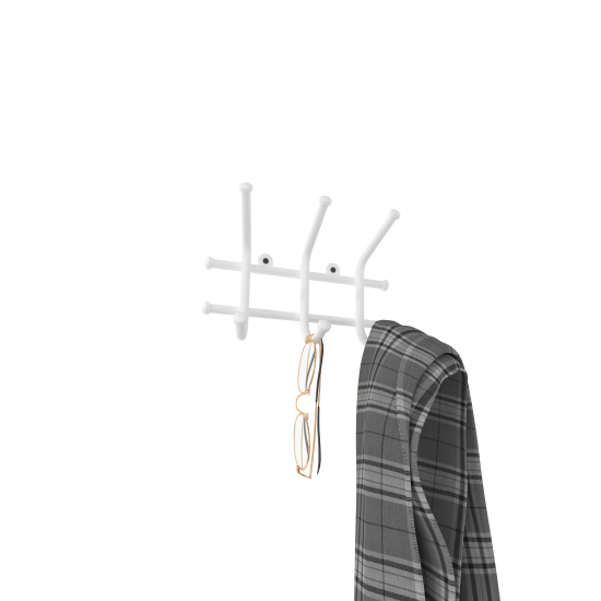 Вешалка "Норма 3" Белый