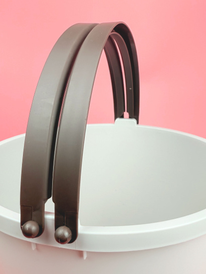 Ведро 11л пластиковое с 2-мя ручками (цвет микс) OLS-033А-2