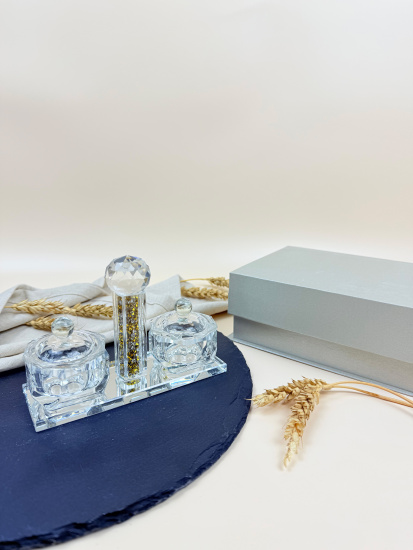 Солонки на подставке в золоте OLS-6797-18 Солонки на подставке в золоте OLS-6797-18